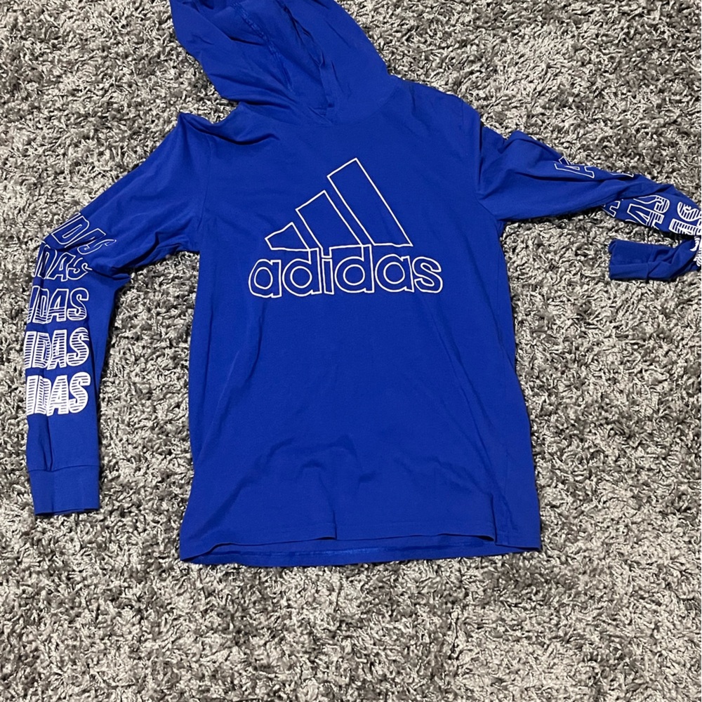Adidas hooded long sleeve